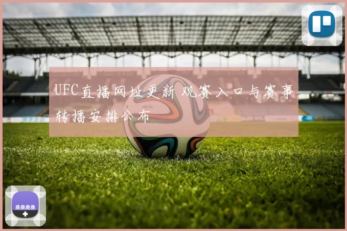 UFC直播网址更新 观赛入口与赛事转播安排公布